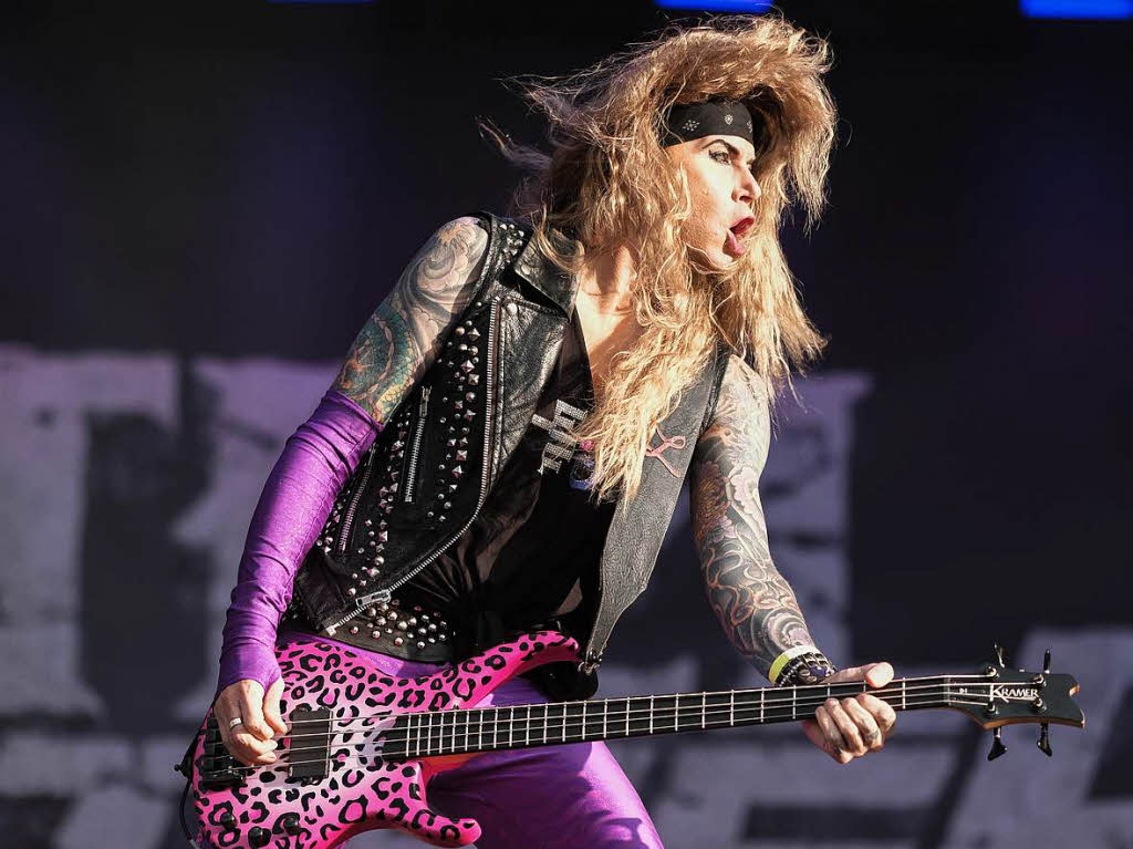 Travis Haley, Bassist der Steel Panther