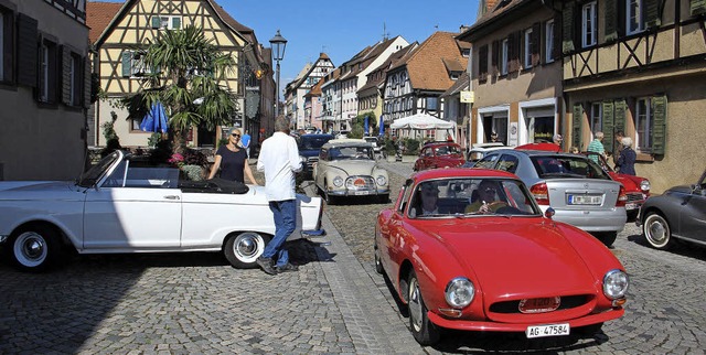 Oldtimer-Ausfahrt des Auto-Union-Veteranen-Clubs in Endingen  | Foto: Hans-Peter Ziesmer