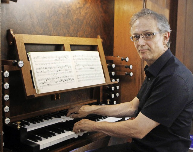 Matthias Degott in Reichenbach.   | Foto: h. Fssel