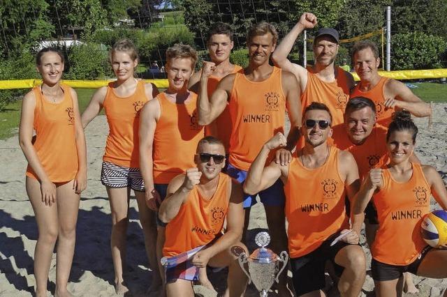 Beachvolleyballer aus Lahr gewinnen