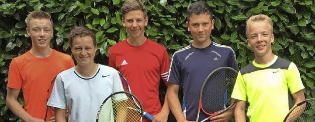 <BZ-FotoAnlauf>Erfolgreiche Jugend:</B...muel Eisinger vom Tennisclub Kandern.   | Foto: privat