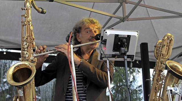 Der Freitagabend beim Seenachtsfest in... Wiehl mit seinen vielen Instrumenten.  | Foto: Lutz Rademacher