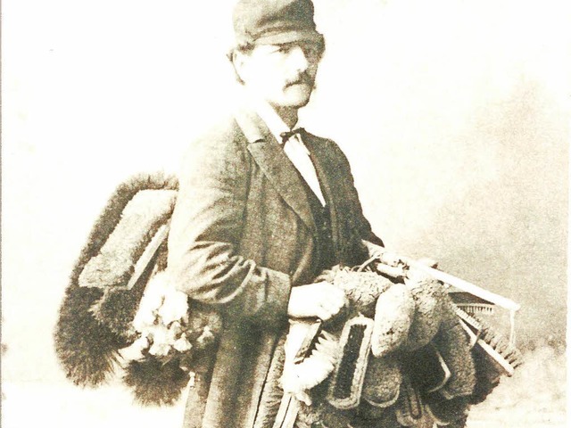 Karl Mayer von Muggenbrunn, geboren 1850, genannt Brsten-Karle.  | Foto: Benno Drflinger