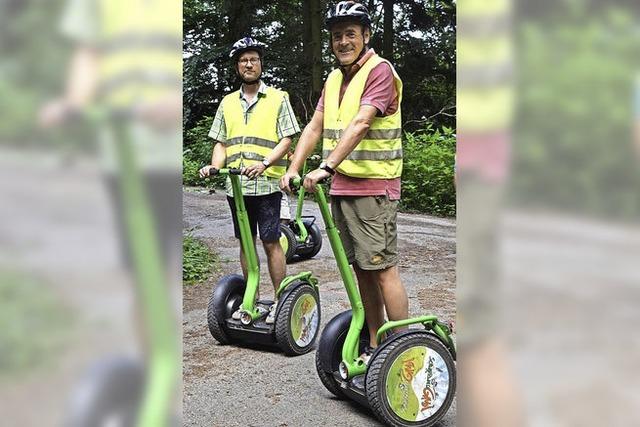 Festausschuss auf Segway-Tour