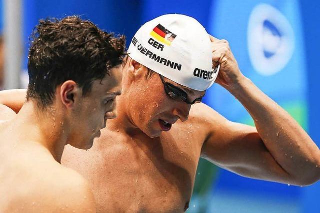 Schwimmer Biedermann ohne Medaille im letzten Einzelrennen