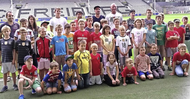 Im Rahmer der Ferienspiele des SV Kenz...in der Fuball-Bundesliga bestreitet.   | Foto: Werner Schnabl