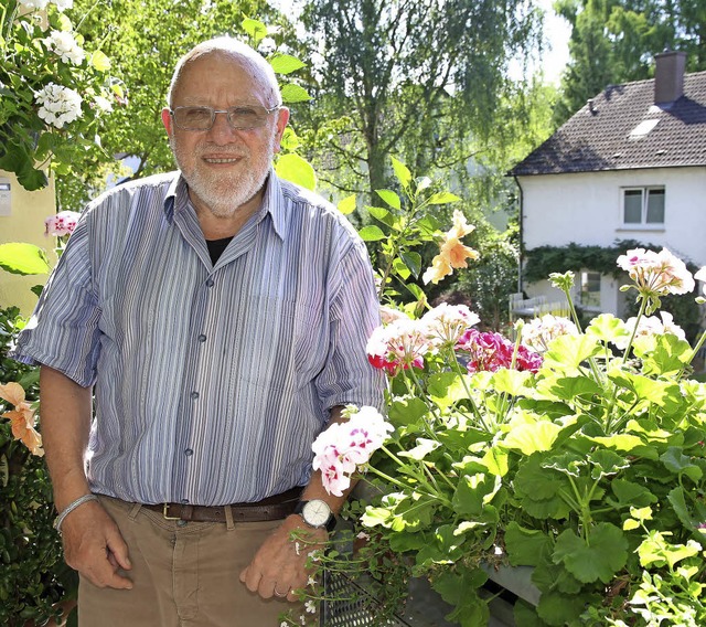 In Offenburg verwurzelt, aber dennoch sehr reiselustig: Peter Jockers wird 75.   | Foto: Peter Heck