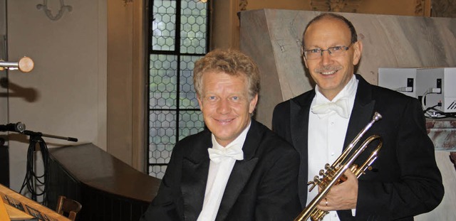 Bernhard Kratzer (links) und Paul Theis  | Foto: Andreas Bhm