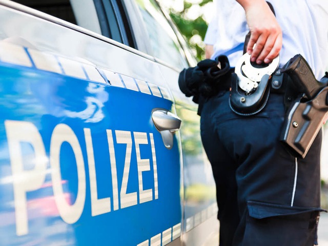 Sechs Stunden dauerte ein Polizeieinsatz in Weil am Rhein.  | Foto: Dominic Rock
