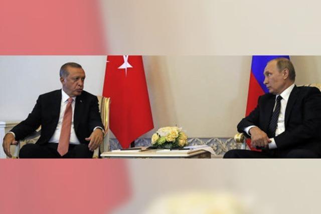Kleinlauter Erdogan besucht Putin