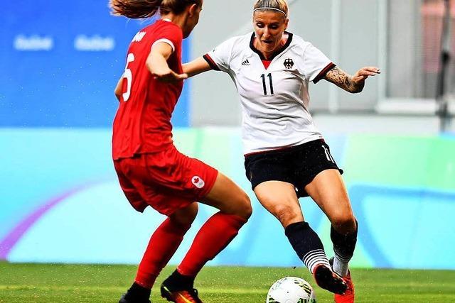 1:2 gegen Kanada: DFB-Frauen als Zweite im Viertelfinale