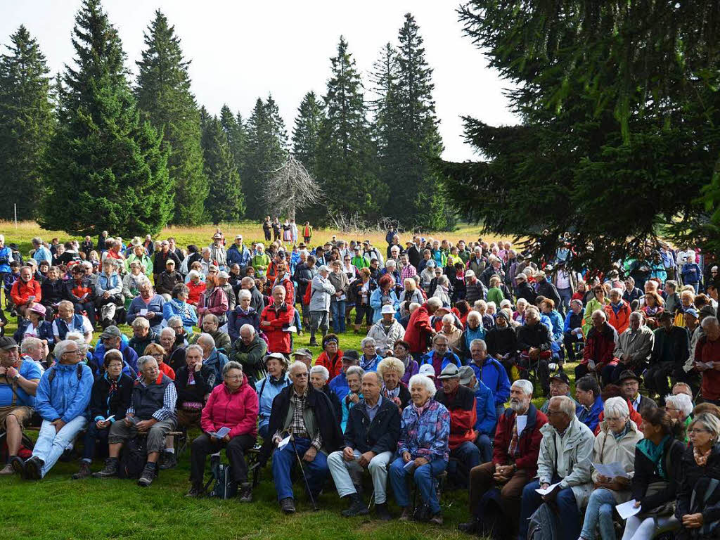 Viel los auf dem Feldberg: Tausende haben das Laurentius-Fest gefeiert.