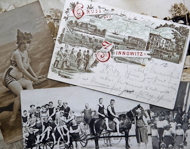 Vieles ist beim Alten geblieben: Historische Postkartensammlung  | Foto: dpa