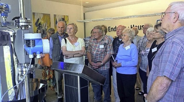 Die innovative  Messtechnik beeindruckte die Senioren.   | Foto: Stadt Weil