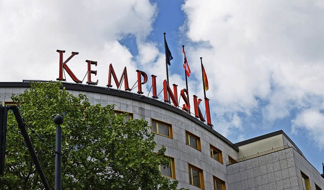 Das  Hotel Kempinski: Streichung auf Druck arabischer Gste?   | Foto: dpa