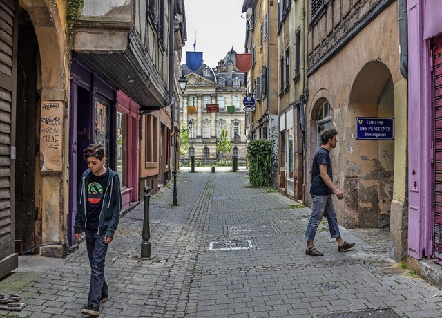 Blick in die Rue Sainte-Madeleine   | Foto: teli