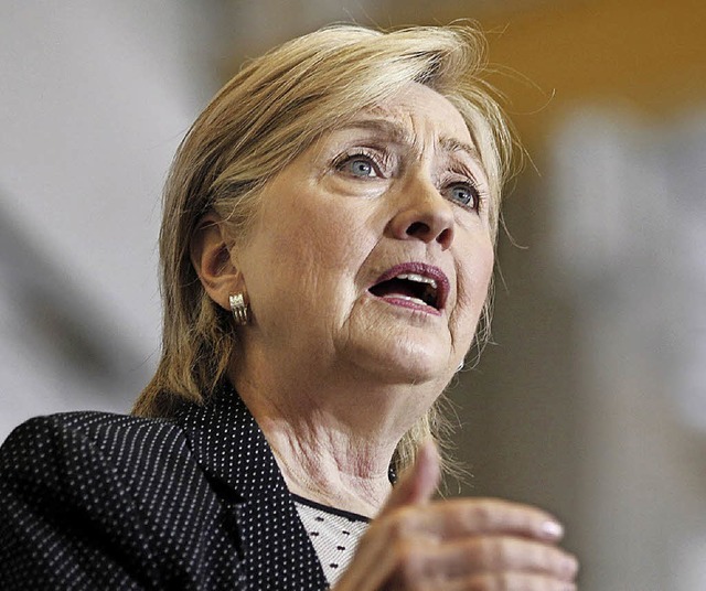 Liegt in  Umfragen vorn: Hillary Clinton   | Foto: AFP