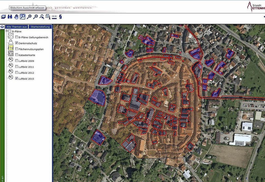 Geoportal Find a cadastral parcel Géoportail