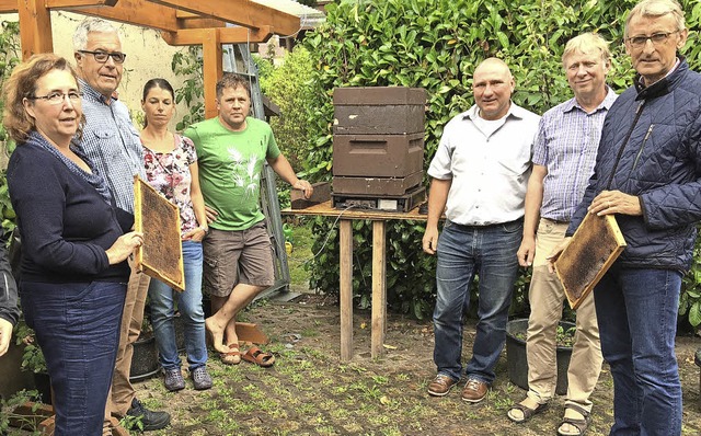 Gertraud Lohrmann, Albert Zimmermann, ...owski und  Armin Schuster (von links)   | Foto: ZVG