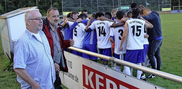 Der zweite und erste Vorsitzende des F...r in Freiburg, setzte es Niederlagen.   | Foto: horst david