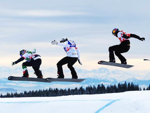 Wintersport auf dem Feldberg  | Foto: dpa