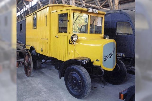 Die Post trug schon 1926 mit einem Elektro-Fahrzeug die Post aus