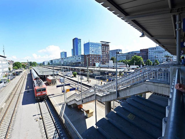 Die Mnner berfielen den 44-Jhrigen ...Hauptbahnhof in der Wentzinger Strae.  | Foto: Rita Eggstein