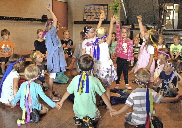 Um die Hervorhebung ehrenamtlichen Eng...s Kindergartenfestes auf dem Dachsberg  | Foto: Karin Stckl-Steinebrunner