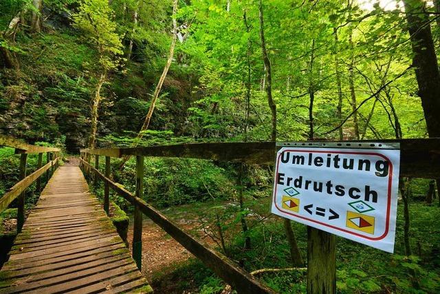 Wutachschlucht: Gefahr fr Wanderer bleibt bestehen