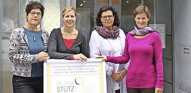 Demenzberatung: (von links) Hannelore ...-Leisinger und Katrin Mrgelin-Oehler   | Foto: ZVG
