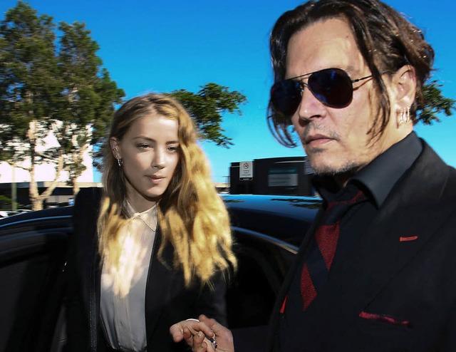 Bleiben womglich doch Freunde: Johnny Depp und Amber Heard.   | Foto: dpa