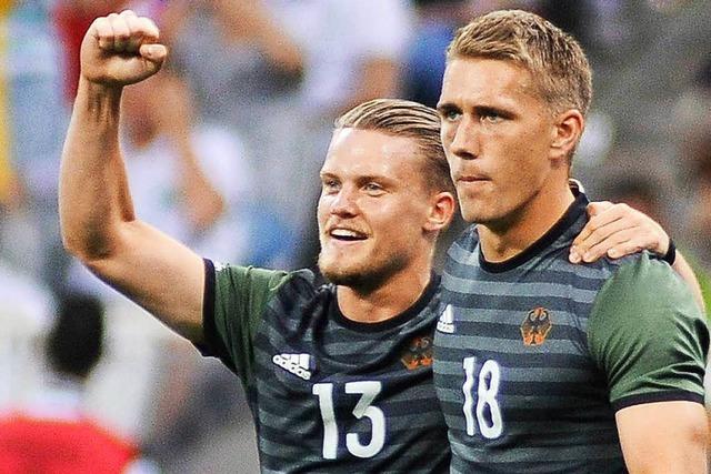Petersen trifft – deutsche Fußballer im Traumfinale