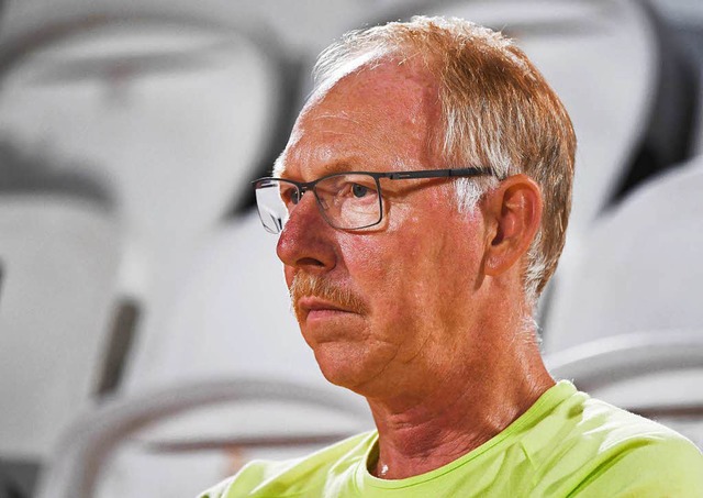 Ruhiger Zeitgenosse:  Trainer Jrgen W...rduo Brink/Reckermann zum Olympiasieg.  | Foto: dpa