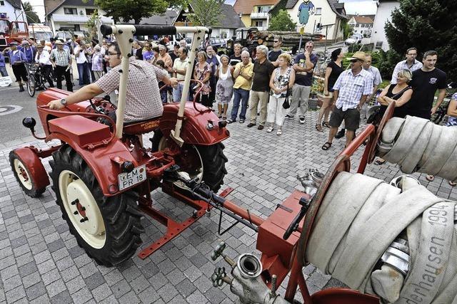 Weltrekord-Pumpversuch und Umzug