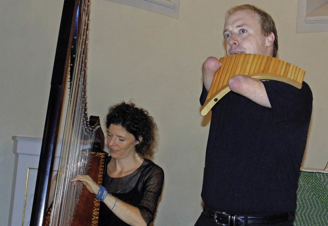 Harmonisches Duo: Matthias Schlubeck (...e) bei ihrem Konzert in Bad Sckingen   | Foto: Michael Gottstein