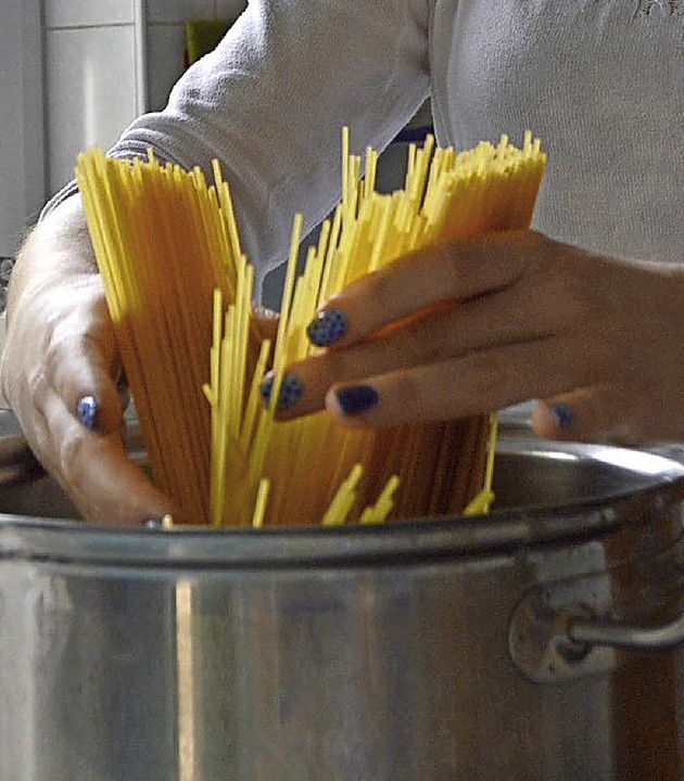 Einfach, aber immer gut: Spaghetti  | Foto: Horatio Gollin