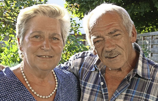 Als zuverlssige Zeitungsaustrger ges...teinen heute goldene Hochzeit feiern.   | Foto: Lacher