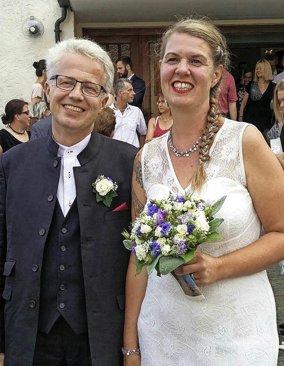 Karin Seebacher und Markus Schupp Hochzeit am 17.8.2016  | Foto: privat