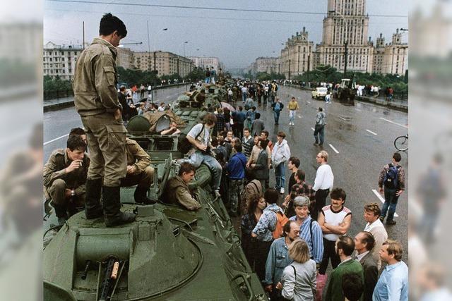 Am 19. August 1991 fuhren Panzer auf, um gegen Gorbatschow zu putschen
