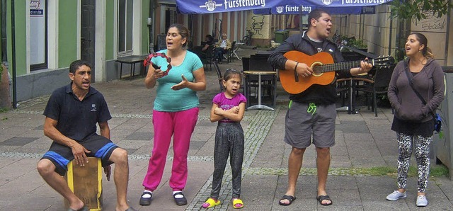 Straenmusik in Offenburg ist geregelt...eln vor. Zu laut darf sie nicht sein.   | Foto: Charles Thiebaud