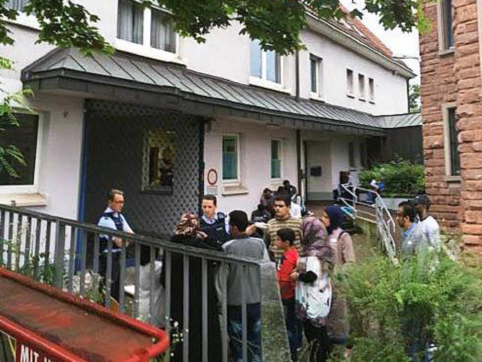 19 Asylsuchende kamen am Donnerstag in Weil an.   | Foto: Polizei