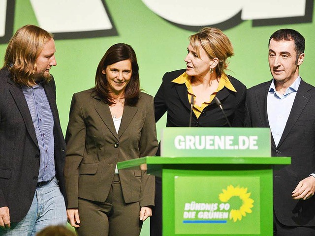 Die Grnen wollen auch auf Bundesebene raus aus der Opposition.  | Foto: dpa