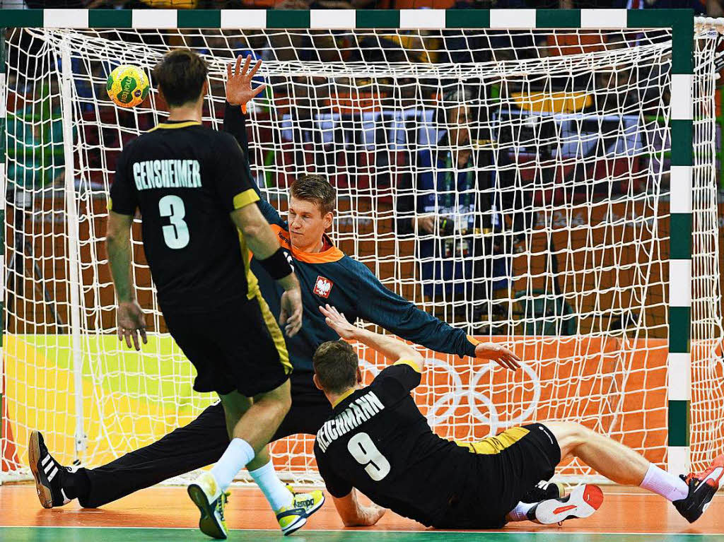 Die deutschen Handballer bezwangen im Spiel um Platz 3 Polen und holten die Bronzemedaille.