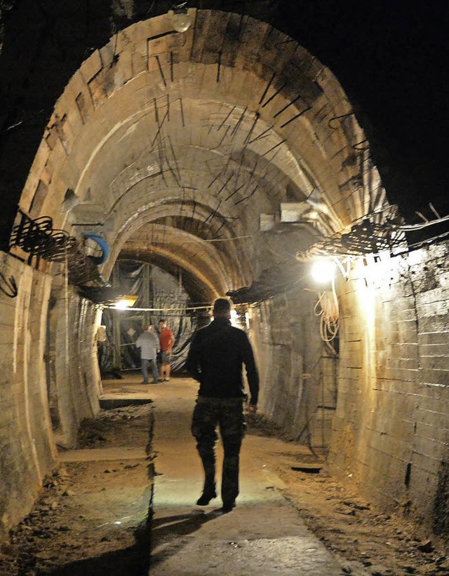 Steckt in so einem Tunnel der verschollene NS-Panzerzug?  | Foto: AFp