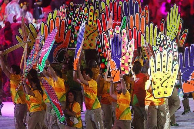 Fotos: Die Abschlussfeier der Olympischen Spiele in Rio