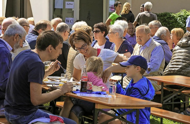 Gut besucht war das Sommerfest der Siedlergemeinschaft Mahlberg.  | Foto: Sandra Decoux-Kone