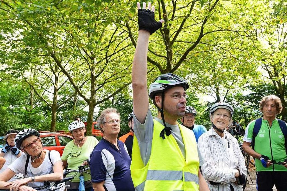 Eine spannende Radtour für BZ-Leser (Foto: Rita Eggstein) Eine spannende Radtour für BZ-Leser (Foto: Rita Eggstein)
