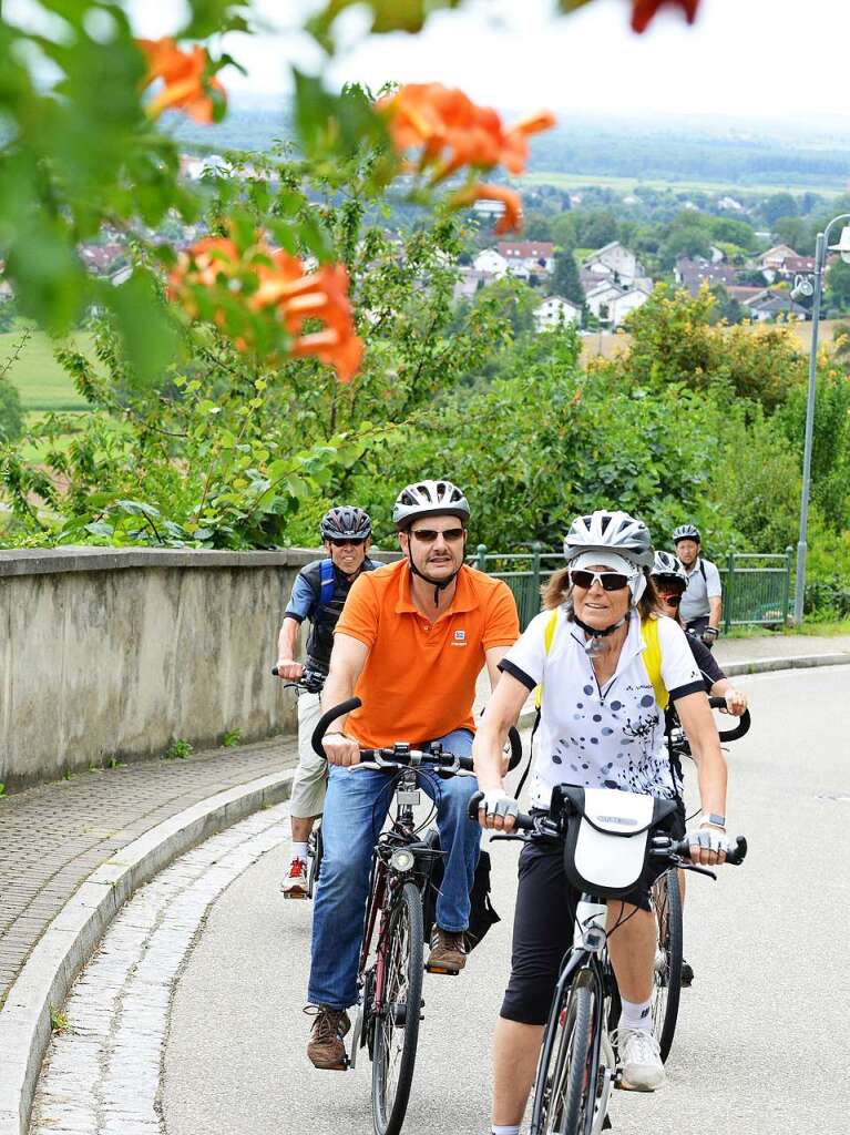 Eine spannende Radtour fr BZ-Leser