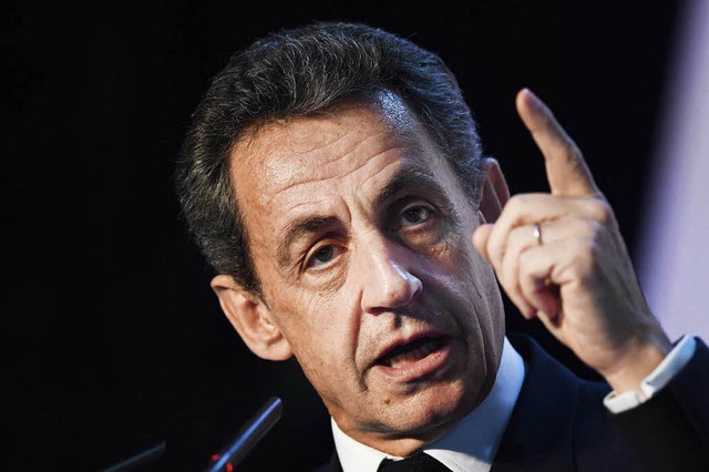 Wieder im Mittelpunkt: Nicolas Sarkozy   | Foto: afp