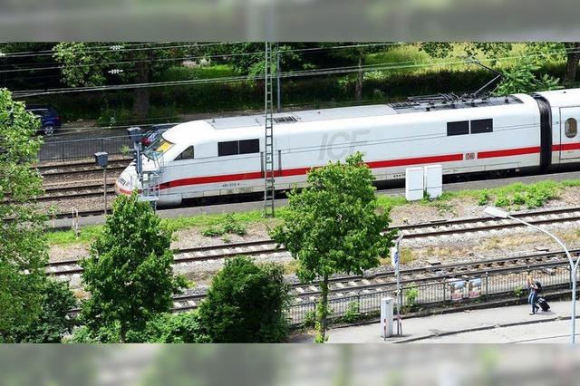 Bahn tauscht Lokfhrer aus, dessen ICE nicht in Freiburg gehalten hat